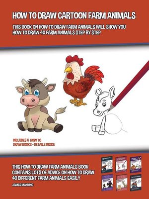 cover image of How to Draw Cartoon Farm Animals (This Book on How to Draw Farm Animals Will Show You How to Draw 40 Farm Animals Step by Step)